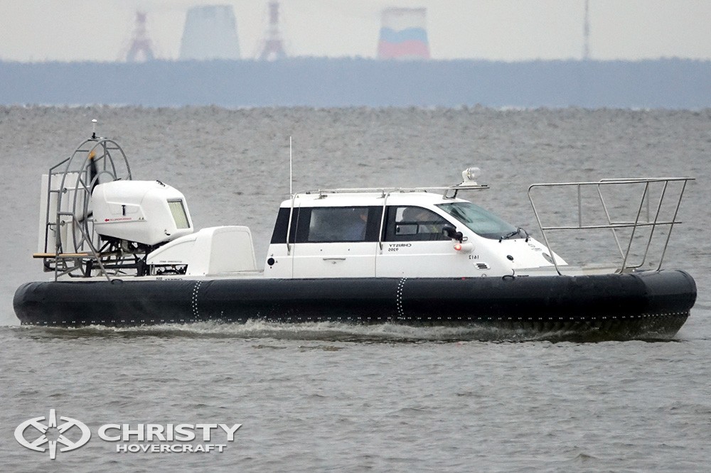 Расширение модельного ряда: Судно на воздушной подушке CHRISTY 9205 FC Fishing Edition